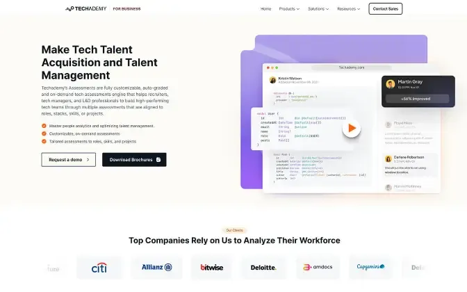 Technology stack preview screenshot